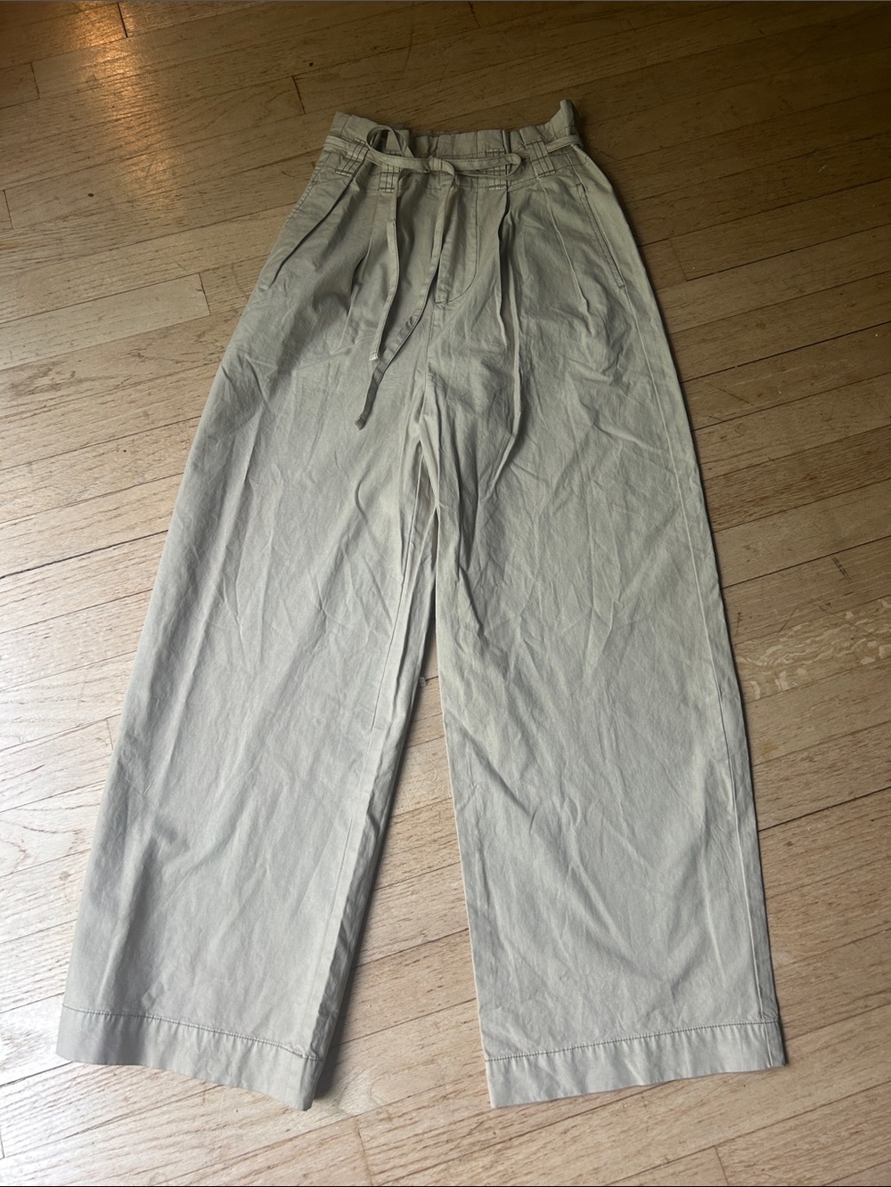 Free People Tan High Waist pants